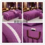 3d vải y tế khử trùng vẻ đẹp giường bedspread gia đình châu Âu bốn giường biểu tượng đơn giản với một bán kính ba mảnh khói - Trang bị tấm ra giường spa