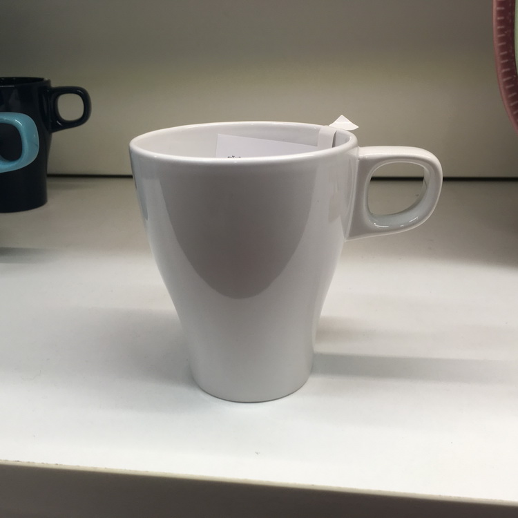 Whitecoffee cup Making tea Farglek glass hotel self-help restaurant originality Simplicity domestic IKEA Purchasing agent