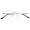 Kính cận thị cao nữ mặt siêu sáng tinh khiết kính titan khung tròn đen nam kính thủy tinh khung nhỏ khung dày bên có thể được trang bị - Kính khung mắt kính nữ