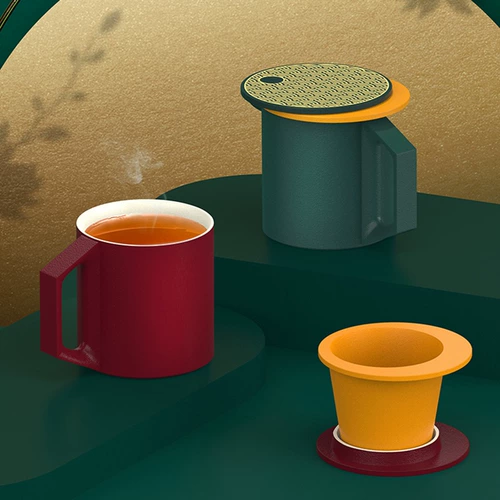 Boxi × Запретный городской корт культурная чашка пузырька керамика Marx Cup Мужчина и женская гематология