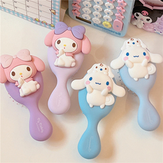 Расчёска 立体玉桂狗美乐蒂迷你小号便携按摩气垫梳美发学生塑料可爱小梳子