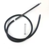 Черная трубка+черная сакральная ручка углерода для отправки пружины