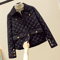 Легкий и тонкий пуховик, демисезонная короткая удерживающая тепло куртка с пухом, коллекция 2023, в стиле Шанель