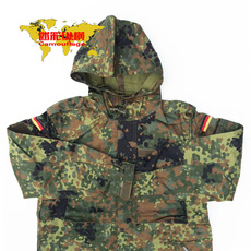 Тренчкот милитари 全新2016/2017军版正品德国丛斑迷彩风衣parka风衣 德军风衣