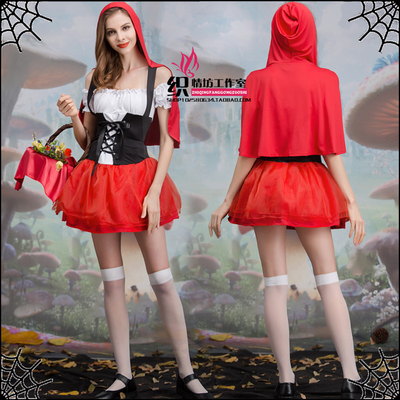 taobao agent Little Red Riding Hood, clothing, 2020, halloween, cosplay, city style, Amazon