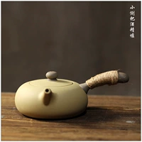 Trà cổ Đài Loan đá cũ bùn đá gốm bên nồi đặt tay cầm dài - Trà sứ bộ ấm chén cao cấp