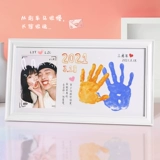 Отпечаток рук для влюбленных, фоторамка, памятная маска для рук, подарок на день рождения, делается под заказ, «сделай сам»