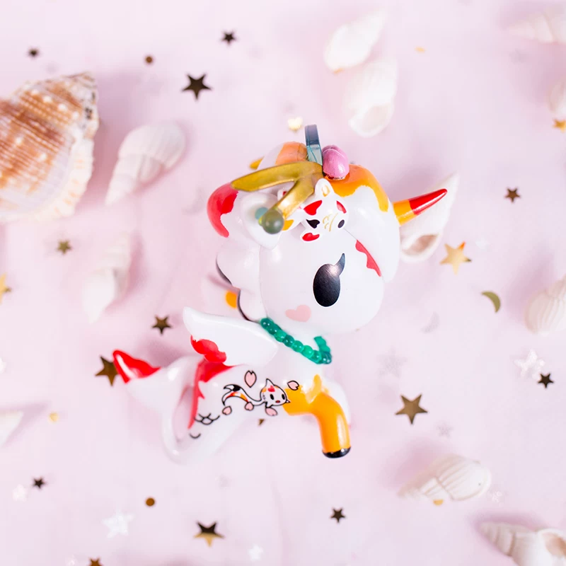 Pony Tokidoki Слепой Бокс Swing Dominels Русалка Русалка 4-е поколение Четыре поколения Четыре - поколение Fortune Fubag