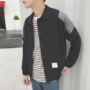 Mùa xuân và mùa thu người đàn ông mới của cổng gió cá tính hoang dã hip hop áo khoác Hàn Quốc phiên bản của xu hướng của sinh viên loose đẹp trai áo khoác giản dị mẫu áo khoác nam đẹp 2019