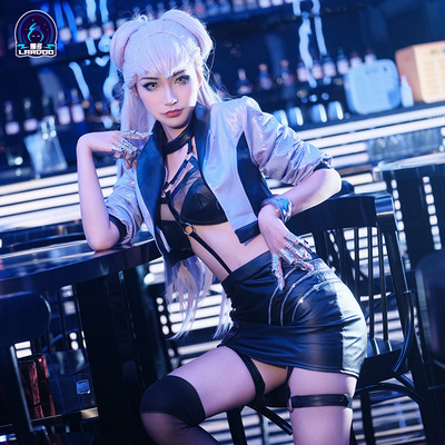 taobao agent Nado LOL League of Legends KDA Evelyn COS COS clothing S10 singing widow game cosplay clothing female