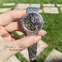 O xiaodouxin o vacheron constantin jiang shiconton antique Diamond Hollow Mechanical Watch (1)