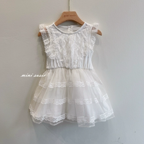 100-140mini Susic Корейская детская одежда для девушки жесткая прядь