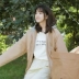 DK choáng váng cả hai bên mặc áo bf gió có đệm bông phù hợp với áo khoác cotton sinh viên Hàn Quốc - Bông Bông