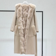 2018 tiệc hai mặt mới để khắc phục áo khoác lông cáo lông cừu lông nữ phiên bản mỏng Hàn Quốc của nhà máy bán hàng trực tiếp - Faux Fur