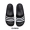 Adidas Giày nữ Adidas Giày nam mùa hè đen trắng đi biển nhà tắm dép U43664 G15890 - Dép thể thao