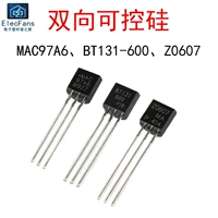 [双向可控硅 MAC97A6/MAC97A8/BT131-600/Z0607 晶闸管三极管TO-92]