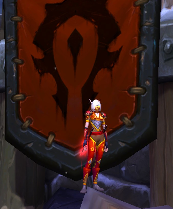 魔兽世界皮甲幻化盗贼幻化DH幻化红色经典励