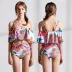 Đặc biệt! Sexy Ruffled thép tấm tập hợp chia bikini Bikini Đồ bơi nữ cao eo tam giác áo tắm mỏng - Bikinis ao tắm Bikinis