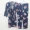 An Chi với đồ ngủ mùa thu mới 2018 nữ giả lụa in lụa hoa lớn ba mảnh phù hợp với nữ 83D6207