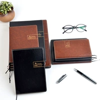 Блог 5202 Business Notebbook A5 Офисные канцелярские товары 25K Кожаная ноутбук 120 70G Rice Pins Лесная бумага