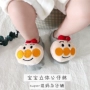 Phiên bản Hàn Quốc của mùa xuân và mùa thu búp bê dễ thương cho bé vớ cotton cho bé sơ sinh vớ trơn - Vớ shop đồ trẻ em