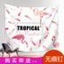 Châu âu và Hoa Kỳ tấm thảm treo dệt vải nền vải khăn trải bàn flamingo Hàn Quốc INS phòng ngủ trang trí phòng vải tấm thảm 127 Tapestry