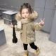 Khaki y двойной карманный воротник Parker Parker