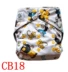 Tã dán chống thấm nước cho bé Coolababy CB-015 có nút bằng sợi carbon thân thiện với môi trường - Tã vải / nước tiểu pad Tã vải / nước tiểu pad