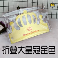Складная шляпа Big Crown Gold Color