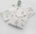 Crepe Pyjama Phụ nữ mùa xuân và mùa thu Bông gạc đôi giặt Nhật Bản ngọt ngào mùa hè dài tay dịch vụ nhà - Giống cái Giống cái