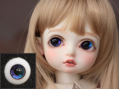 taobao agent [YH] BJD boutique glass eyeball eye/k06 glazed 12mm14mm16mm18mm small iris