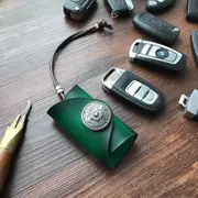 Universal retro handmade leather bag bag gốc xe từ xa bảo vệ chìa khóa nhỏ túi key mới