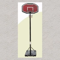 Портативная баскетбольная стойка для взрослых для отдыха, подходит для подростков, 3.05м