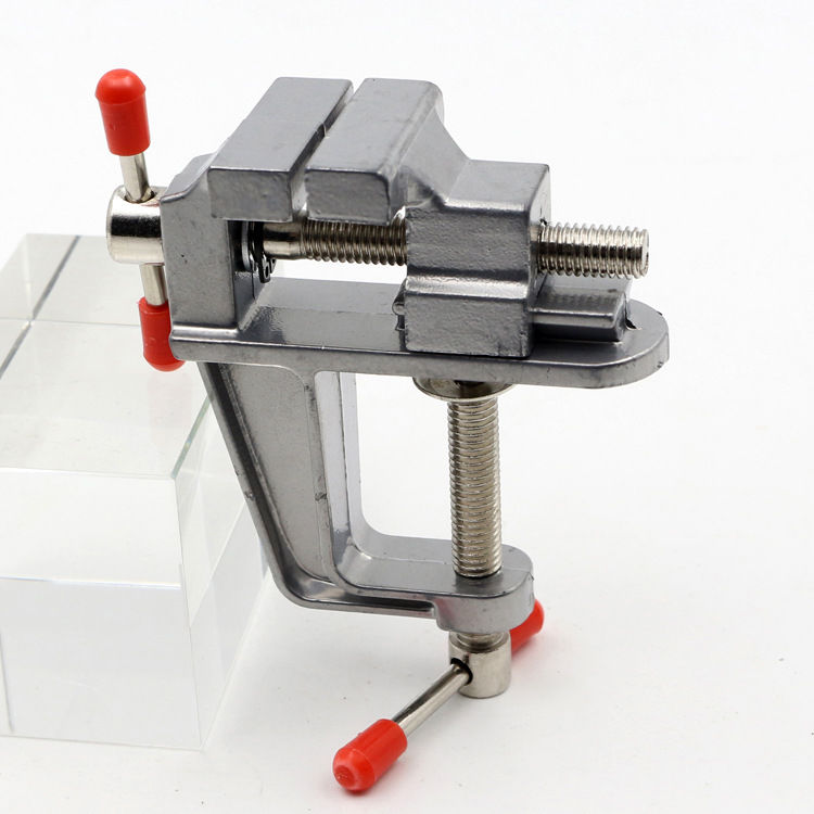 Table Vice (Aluminum Alloy)family multi-function 360 degrees  Vise household small-scale a vice and fixture DIY tool sharp weapon