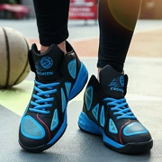 Sáng tạo 鸳鸯 giày bóng rổ nam cao-slip non-slip chịu mài mòn sốc-hấp thụ thở khởi động mùa xuân sinh viên bóng rổ giày thể thao