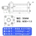 xi lanh thủy lực 2 chiều Xi lanh thủy lực hạng nặng HOB40/50/63 hai chiều một chiều xi lanh thủy lực thanh giằng có thể được tùy chỉnh với lỗ khoan đầy đủ xy lanh thủy lực 3 tầng xy lanh thủy lực 3 tầng 