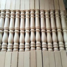 Лестничные перила 楼梯扶手 实木 楼梯立柱 阁楼楼梯