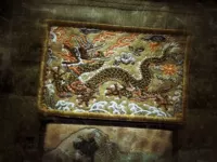 Inspur Junbuka, Abricot Yellow Dragon Dragon Emelcodery Глава Волшебное патч