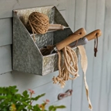 Hanyu Iron Storage Box Box Wanging Basketball Double Creative Creative Desktop Wall Retro Перегрев корзину для хранения