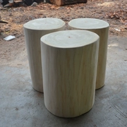 Đặc biệt cung cấp cánh gà gỗ rắn gỗ khối gỗ cây trụ nhỏ tròn bằng gỗ băng ghế đẩu phân gỗ cọc gốc chạm khắc phân ngồi ngắn - Các món ăn khao khát gốc