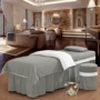 Tinh khiết bông denim bedspread vẻ đẹp thẩm mỹ viện massage SPA dầu gội khử trùng bedspread thêu LOGO thể được tùy chỉnh - Trang bị tấm ga phủ giường spa