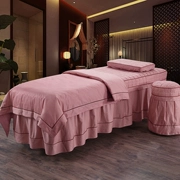 Bông denim bảng bedspread vẻ đẹp massage đặt bông bedspread thẩm mỹ viện dầu gội hình thang tùy khử trùng đặc biệt - Trang bị tấm