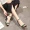 Mèo gợi cảm với sandal nữ mùa hè với big East 2018 phiên bản tiếng Hàn mới của khóa chữ hoang dã với hở ngón trong giày cao gót