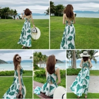 Пляжное платье, юбка, Таиланд, с открытой спиной, по фигуре