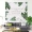 Bắc Âu INS Green Plant Banana Leaf Trang trí tường Tấm thảm treo tường Khăn trải bàn Nền vải sống Phân vùng treo rèm