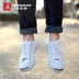 [Buổi sáng vào buổi sáng] Converse Jack Purcell Converse Jackie Nụ cười hở hang Giày vải da cắt thấp T # giày thể thao nike chính hãng Plimsolls