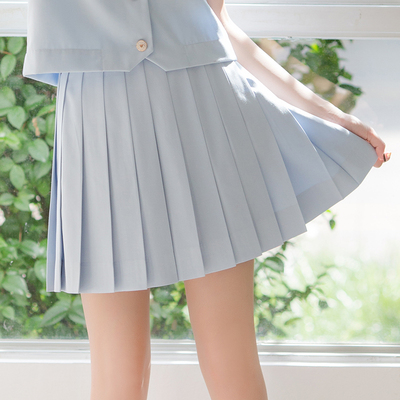 taobao agent [Story of the Dou Dou] JK uniform pleated skirt kyouko brand homemade spring, autumn and summer light water color uniform skirt