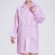Quần áo chống tĩnh điện áo khoác dài quần áo bảo hộ lao động màu xanh xưởng chống nhà máy thực phẩm Foxconn trắng hồng nam nữ áo kỹ sư vải pangrim