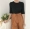 Hồng Kông cô gái hipster cửa hàng ~ Hàn Quốc chic mỏng đan ngắn tay T-Shirt nữ hoang dã màu rắn tay áo sơ mi triều
