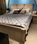 Nội thất showroom mẫu đặc biệt xử lý gỗ rắn giường đôi 1,8 m giường gỗ sồi màu tủ quần áo - Bộ đồ nội thất nội thất phòng ngủ hiện đại
